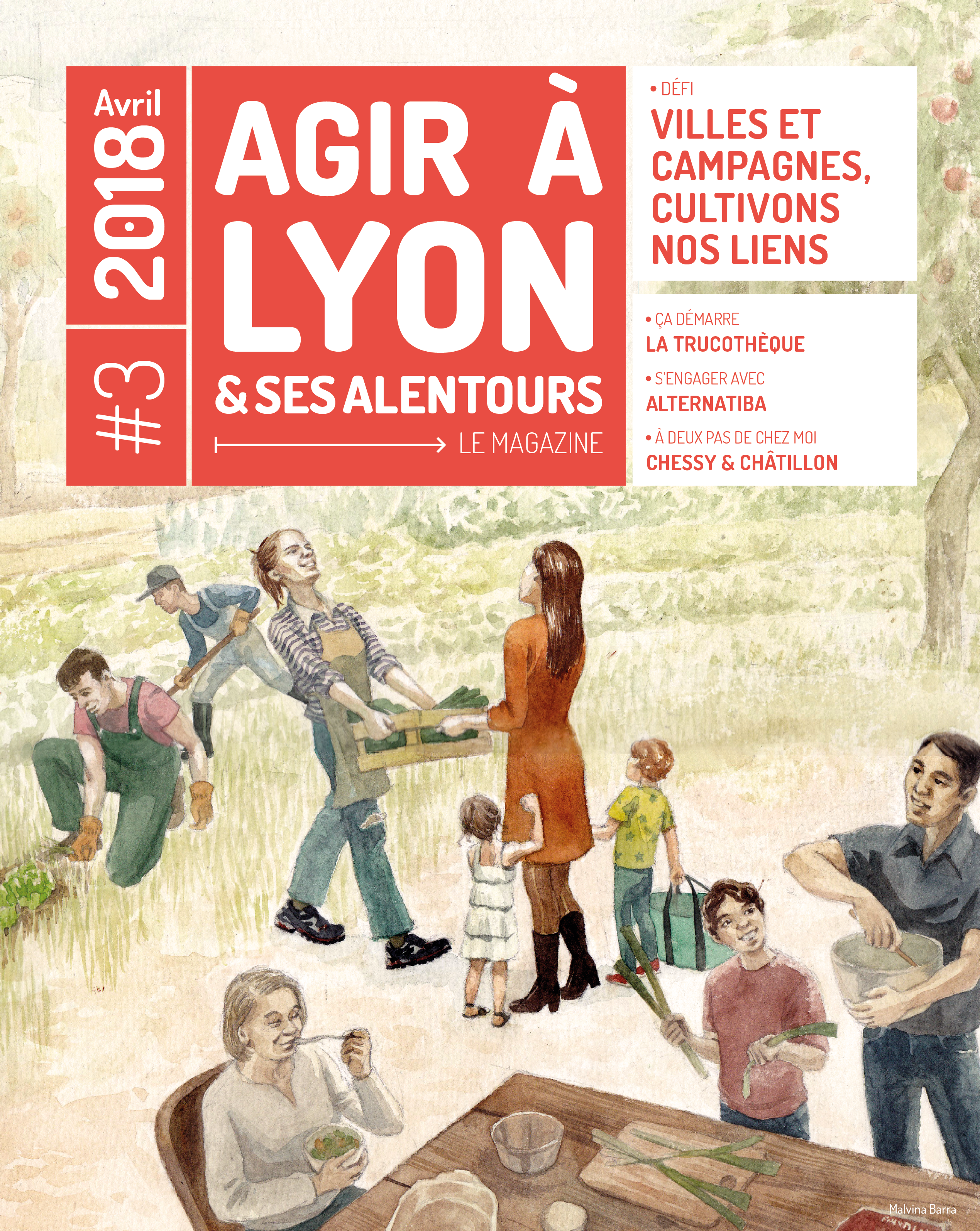 Magazine Agir à Lyon et ses alentours, numéro 3